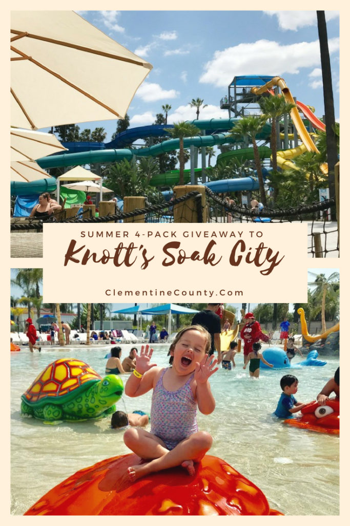 Enter to win a 4-pack of tickets to Knott's Soak City