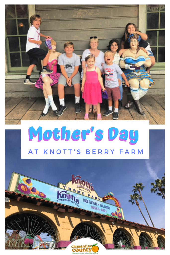 Celebrate Mother's Day at Knott's Berry Farm // Tell Mom she's the berry best with brunch at Knott's, plus rides and shopping. // #Knotts #VisitBuenaPark