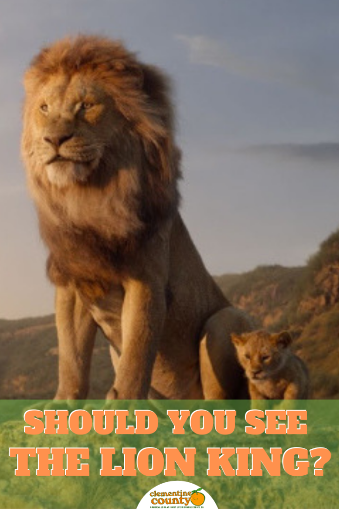 Should you see The Lion King? Read my review of The Lion King to see if it's too scary for kids, if it holds up to the original, and whose fan club to sign up for!