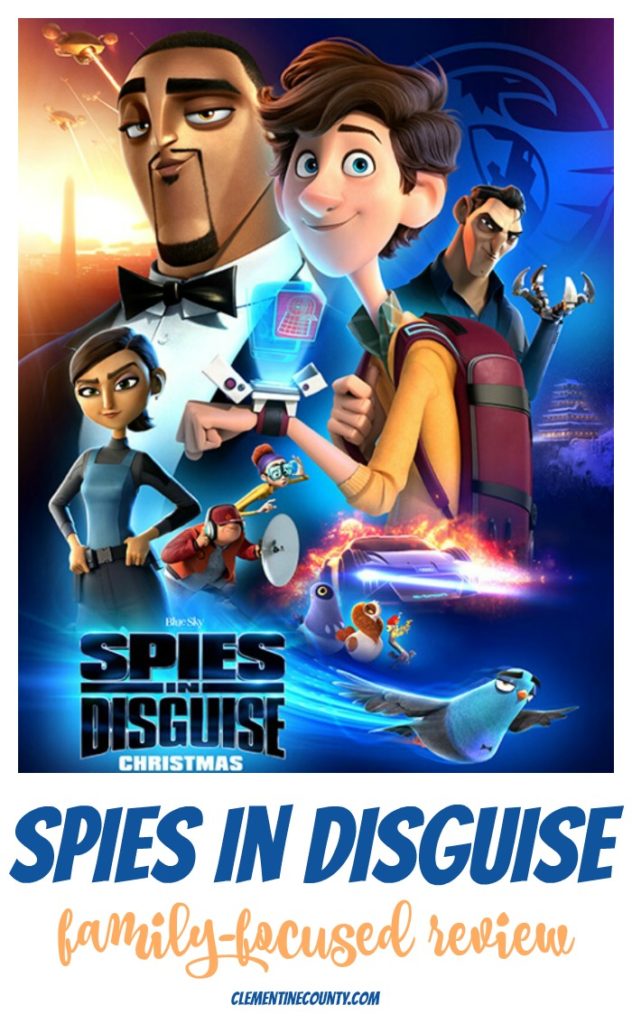 Let's get weird! Check out the family-focused review of Spies in Disguise!