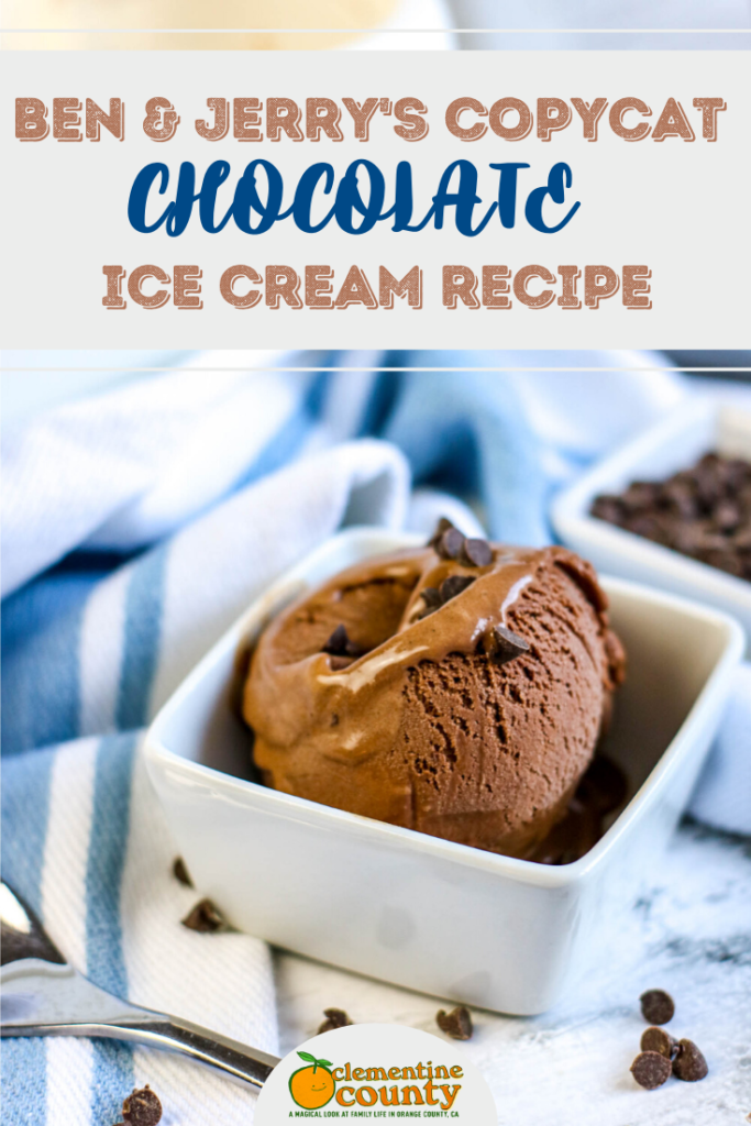 Ben & Jerry's Copycat Chocolate Ice Cream Recipe