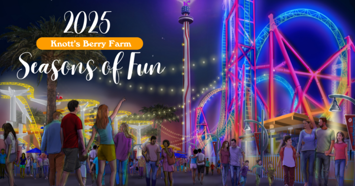 2025 Knott's Berry Farm Seasons of Fun